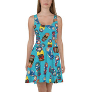 Matryoshka Doll Skater Dress